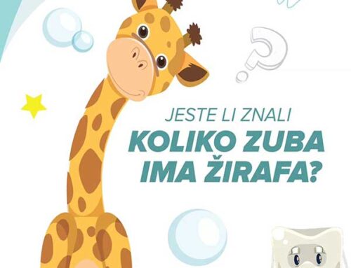 Koliko zuba ima žirafa?