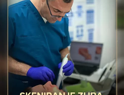Skeniranje zuba za protetske radove