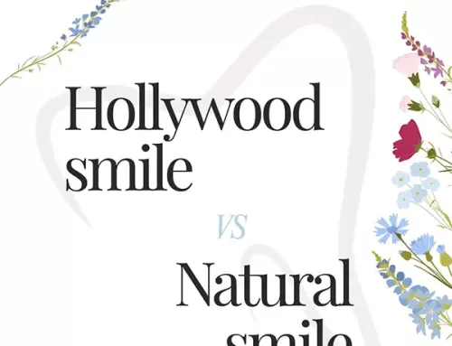 Hollywood smile vs Natural smile