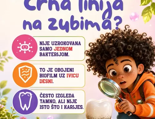 Crna linija na zubićima